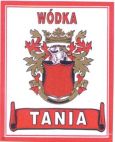 WODKA TANIA - לוגו סימן מסחר