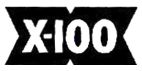 X - 100 - לוגו סימן מסחר