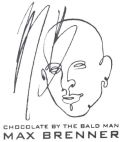 MAX BRENNER CHOCOLATE BY THE BALD MAN - לוגו סימן מסחר רשום