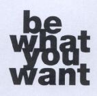 be what you want - לוגו סימן מסחר רשום