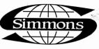 Simmons S - לוגו סימן מסחר רשום