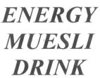 ENERGY MUESLI DRINK - לוגו סימן מסחר