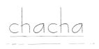 chacha - לוגו סימן מסחר רשום