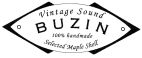 VINTAGE SOUND BUZIN 100% HANDMADE SELECTED MAPLE SHELL - לוגו סימן מסחר