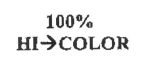 100% HI COLOR - לוגו סימן מסחר