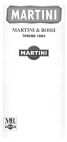 MARTINI Martini & Rossi Torino 1863 M&R - לוגו סימן מסחר