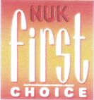 NUK first CHICE - לוגו סימן מסחר