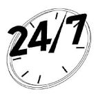 24/7 - לוגו סימן מסחר רשום
