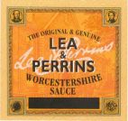 THE ORIGINAL & GENUINE LEA PERRINS WORCESTERSHIRE SAUCE - לוגו סימן מסחר