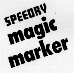 SPEEDRY MAGIC MARKER - לוגו סימן מסחר