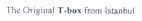 The Original T-box from istanbul - לוגו סימן מסחר