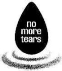 no more tears - לוגו סימן מסחר רשום
