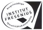 INSTITUT FRESENIUS Regelmabige Qualitatskontrolle - לוגו סימן מסחר
