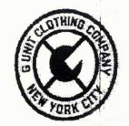 G UNIT CLOTHING COMPANY NEW YORK CITY - לוגו סימן מסחר