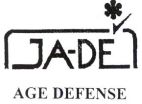 GA-DE AGE DEFENSE - לוגו סימן מסחר