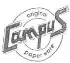 CAMPUS ORIGINAL PAPER WARE - לוגו סימן מסחר