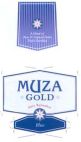 MUZA GOLD BLUE ANIS REFRESHER - לוגו סימן מסחר רשום