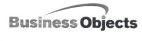 BUSINESS OBJECTS - לוגו סימן מסחר
