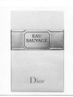 EAU SAUVAGE Dior - לוגו סימן מסחר רשום