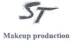 ST MAKEUP PRODUCTION - לוגו סימן מסחר