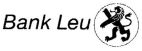BANK LEU - לוגו סימן מסחר