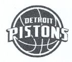 DETROIT PISTONS - לוגו סימן מסחר