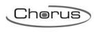 Chorus - לוגו סימן מסחר רשום