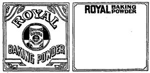 ROYAL baking powder - לוגו סימן מסחר