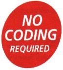 NO CODING REQUIRED - לוגו סימן מסחר
