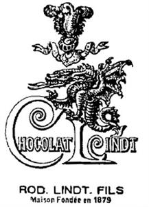 CHOCOLAT LINDT ROD. LINDT. FILS maison fondee en 1879 - לוגו סימן מסחר רשום