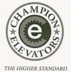 CHAMPION ELEVATORS THE HIGHER STANDARD - לוגו סימן מסחר
