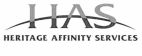 HAS HERITAGE AFFINITY SERVICES - לוגו סימן מסחר
