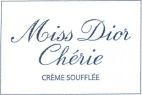 MISS DIOR CHERIE CREME SOUFFLEE - לוגו סימן מסחר