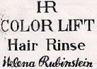 HR COLOR LIFT HAIR RINSE HELENA RUBINSTEIN - לוגו סימן מסחר