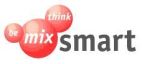 BE THINK MIX SMART - לוגו סימן מסחר