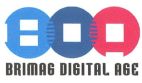 800 BRIMAG DIGITAL AGE - לוגו סימן מסחר