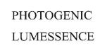 PHOTOGENIC LUMESSENCE - לוגו סימן מסחר
