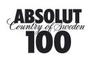 COUNRY OF SWEDEN ABOSLUT 100 - לוגו סימן מסחר רשום