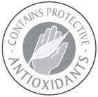 CONTAINS PROTECTIVE ANTIOXIDANTS - לוגו סימן מסחר