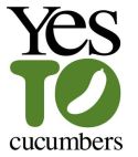 YES TO CUCUMBERS - לוגו סימן מסחר