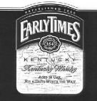 Early Times - לוגו סימן מסחר רשום