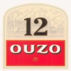 12 OUZO - לוגו סימן מסחר רשום