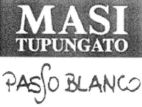 MASI TUPUNGATO PASFO BLANCO - לוגו סימן מסחר רשום
