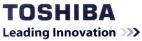 TOSHIBA LEADING INNOVATION - לוגו סימן מסחר