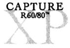 CAPTURE R60/80 XP - לוגו סימן מסחר רשום