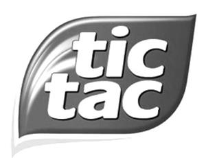 tic tac - לוגו סימן מסחר רשום