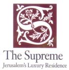THE SUPREME JERUSALEM'S LUXURY RESIDENCE - לוגו סימן מסחר