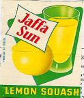 JAFFA SUN  LEMON SQUASH - לוגו סימן מסחר