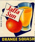 JAFFA SUN  ORANGE SQUASH - לוגו סימן מסחר