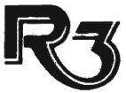 R 3 - לוגו סימן מסחר רשום